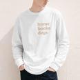 Stay Home Read Books Love Dogs Youth Long Sleeve Tee Stay Home Read Books Love Dogs Youth Long Sleeve Tee