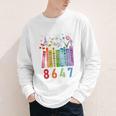 Subtle Floral Foxglove Daisy Tulip Book Lover Youth Long Sleeve Tee