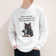 At Times I Think To Myself Drop The Book And Get Stuff Done Youth Long Sleeve Tee
