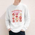 Valentines Reading Book Lover All Booked For Valentine's Day Youth Long Sleeve Tee