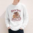 Vintage Retro North Pole Book Club Hot Cocoa Youth Long Sleeve Tee Vintage Retro North Pole Book Club Hot Cocoa Youth Long Sleeve Tee