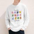 Women Cool Kids Read Books Teacher Back To School Librarian Youth Long Sleeve Tee