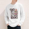 Yes I Really Do Need All These Books Coffee Youth Long Sleeve Tee Yes I Really Do Need All These Books Coffee Youth Long Sleeve Tee