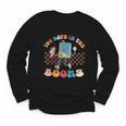 100 Days In The Books Celebration Retro School Youth Long Sleeve Tee