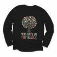 100 Days In The Books Tree Reading Teacher Student 100th Day Youth Long Sleeve Tee