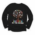 100 Days Of School 100th Day In The Books Reading Teacher Youth Long Sleeve Tee 100 Days Of School 100th Day In The Books Reading Teacher Youth Long Sleeve Tee