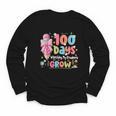 100th Day Of School Teacher Women Floral Books Youth Long Sleeve Tee 100th Day Of School Teacher Women Floral Books Youth Long Sleeve Tee