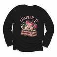 43rd Birthday Chapter 43 Birthday Shirt Women Book Lover Youth Long Sleeve Tee