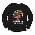 67 Days In The Books Reading Teacher 67th Day Of School Kids Youth Long Sleeve Tee