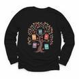 67 Days In The Books Reading Teacher 67th Day Of School Youth Long Sleeve Tee