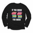 67 Reading Books 6 7 If You Know Six Seven Youth Long Sleeve Tee 67 Reading Books 6 7 If You Know Six Seven Youth Long Sleeve Tee