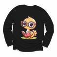 Adorable Book Lover Ostrich With Reading Glasses Cute Youth Long Sleeve Tee Adorable Book Lover Ostrich With Reading Glasses Cute Youth Long Sleeve Tee