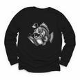 Anglerfish Reading Book Art Youth Long Sleeve Tee