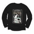 Anti-Social Book-Club Cat Graphic Youth Long Sleeve Tee