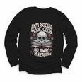Anti-Social Book Club Go Away Im Reading Youth Long Sleeve Tee