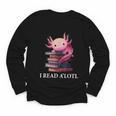 Axolotl Book Lover Librarian Reading Library Readers Youth Long Sleeve Tee Axolotl Book Lover Librarian Reading Library Readers Youth Long Sleeve Tee
