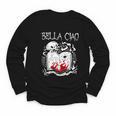 Bella Ciao Goodbye Beautiful Skull Book Of Dark Magic Occult Youth Long Sleeve Tee Bella Ciao Goodbye Beautiful Skull Book Of Dark Magic Occult Youth Long Sleeve Tee