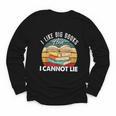 I Like Big Books Librarian Reading Teacher Book Lover Youth Long Sleeve Tee