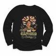 Big Cancer Energy Woman Camo Zodiac Book Teacher Youth Long Sleeve Tee