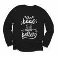 The Book Was Better Reader Teacher Librarian Reading Lovers Youth Long Sleeve Tee The Book Was Better Reader Teacher Librarian Reading Lovers Youth Long Sleeve Tee
