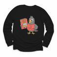 This Is My Book Character Costume- Pigeon Kids Reading Youth Long Sleeve Tee