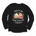 This Is My Book Character Costume Youth Long Sleeve Tee This Is My Book Character Costume Youth Long Sleeve Tee