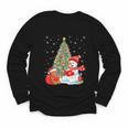 Book Christmas Tree Bookworm Gingerbread Man Snowman Reading Youth Long Sleeve Tee Book Christmas Tree Bookworm Gingerbread Man Snowman Reading Youth Long Sleeve Tee