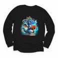 Book Dragon Reading Lover Youth Long Sleeve Tee Book Dragon Reading Lover Youth Long Sleeve Tee