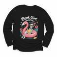 Book Girl Summer Skeleton Reading Books Lovers Beach Youth Long Sleeve Tee Book Girl Summer Skeleton Reading Books Lovers Beach Youth Long Sleeve Tee