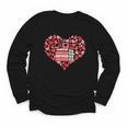 Book Heart Cute Read Book Reading Librarian Across America Youth Long Sleeve Tee Book Heart Cute Read Book Reading Librarian Across America Youth Long Sleeve Tee
