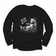 Book Lover Bear Cozy Reading Bear Graphic Bear Books Youth Long Sleeve Tee