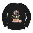Book Lover Cute Baby Dragon Reading Youth Long Sleeve Tee