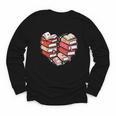 Book Lover Heart Shape Reading Librarian Valentine Men Women Youth Long Sleeve Tee Book Lover Heart Shape Reading Librarian Valentine Men Women Youth Long Sleeve Tee
