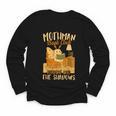 Book Lover Moth Mothman Book Club Reading Into Shadows Youth Long Sleeve Tee