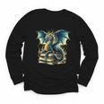Book Lover Reading Fantasy Dragon Youth Long Sleeve Tee Book Lover Reading Fantasy Dragon Youth Long Sleeve Tee