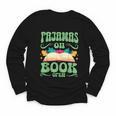 Book And Pajama Pajamas On Book Open Youth Long Sleeve Tee
