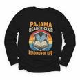 Book And Pajamas Reading Bedtime Youth Long Sleeve Tee