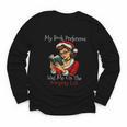 My Book Preference Has Me On The Naughty List Christmas Xmas Youth Long Sleeve Tee