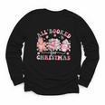 All Booked For Christmas Book Coffee Latte Gingerbread Youth Long Sleeve Tee All Booked For Christmas Book Coffee Latte Gingerbread Youth Long Sleeve Tee