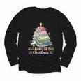 All Booked For Christmas Book Tree Lights Christmas Library Youth Long Sleeve Tee All Booked For Christmas Book Tree Lights Christmas Library Youth Long Sleeve Tee