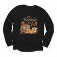 All Booked For Fall Books Coffee Fall Leaves Pumpkins Autumn Youth Long Sleeve Tee All Booked For Fall Books Coffee Fall Leaves Pumpkins Autumn Youth Long Sleeve Tee