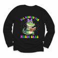 All Booked For Mardi Gras Crocodile Reading Book Teacher Youth Long Sleeve Tee All Booked For Mardi Gras Crocodile Reading Book Teacher Youth Long Sleeve Tee