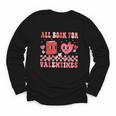 All Booked For Valentine Book Librarian Teacher Women Kids Youth Long Sleeve Tee All Booked For Valentine Book Librarian Teacher Women Kids Youth Long Sleeve Tee