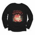 All Booked For Valentine's Book Lovers Romantic Readers Youth Long Sleeve Tee