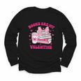 All Booked For Valentines Book Reading Coquette Bow Youth Long Sleeve Tee All Booked For Valentines Book Reading Coquette Bow Youth Long Sleeve Tee