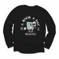 Bookish Mental Health Book A Day Retro Read More Book Youth Long Sleeve Tee