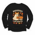 Books And BER Months Fall Librarian Reading Halloween Youth Long Sleeve Tee Books And BER Months Fall Librarian Reading Halloween Youth Long Sleeve Tee