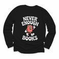 Books Or Book Reading Retro Youth Long Sleeve Tee Books Or Book Reading Retro Youth Long Sleeve Tee
