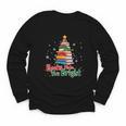Books Make You Bright Christmas Librarian Book Lover Youth Long Sleeve Tee Books Make You Bright Christmas Librarian Book Lover Youth Long Sleeve Tee