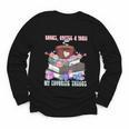 Books Coffee Yarn Lover My Favorite Things Youth Long Sleeve Tee Books Coffee Yarn Lover My Favorite Things Youth Long Sleeve Tee